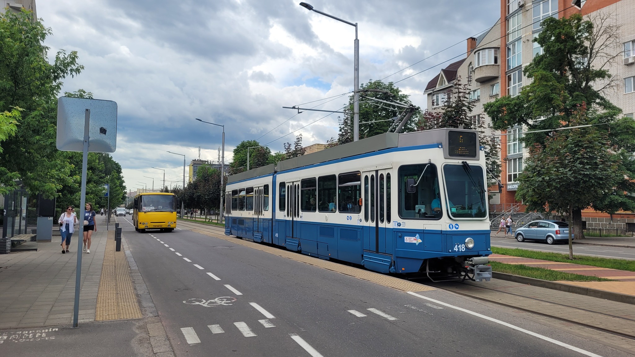Оновлення міського автопарку, заміна трамвайних колій та підсилення цюрихськими трамваями: Сергій Моргунов розказав про зміни в транспорті системі громади у вересень
